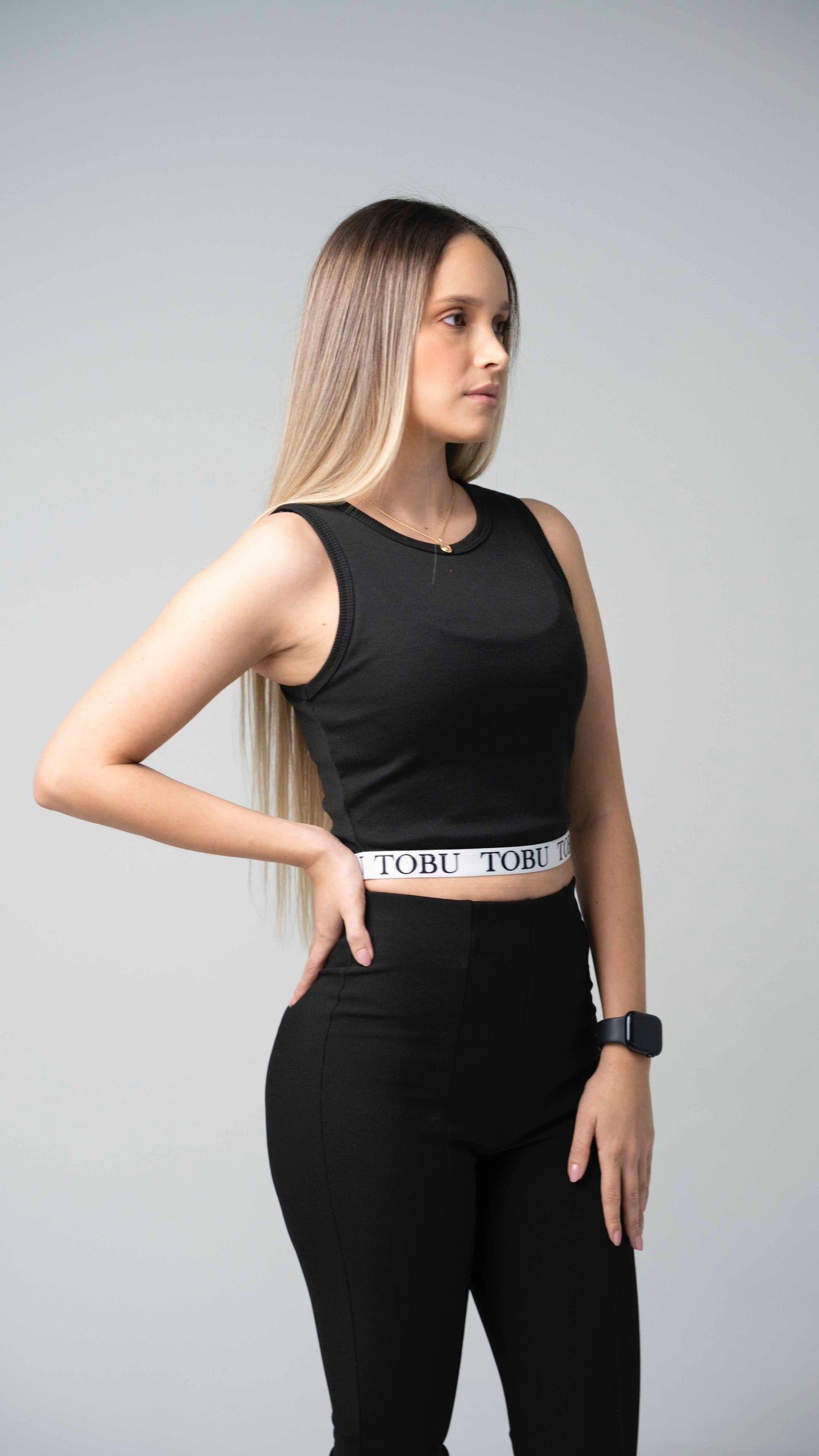 Croptop Negro dama