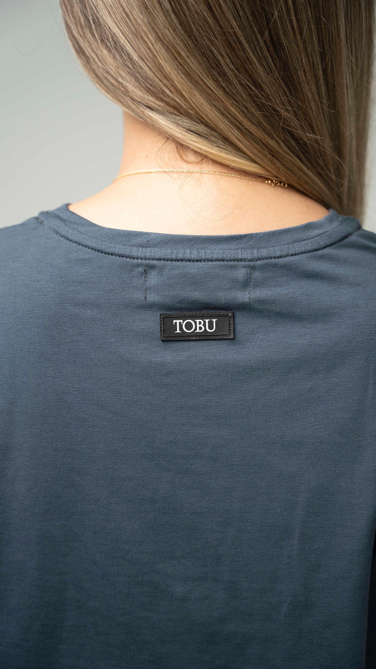 Camiseta Azul Petroleo dama