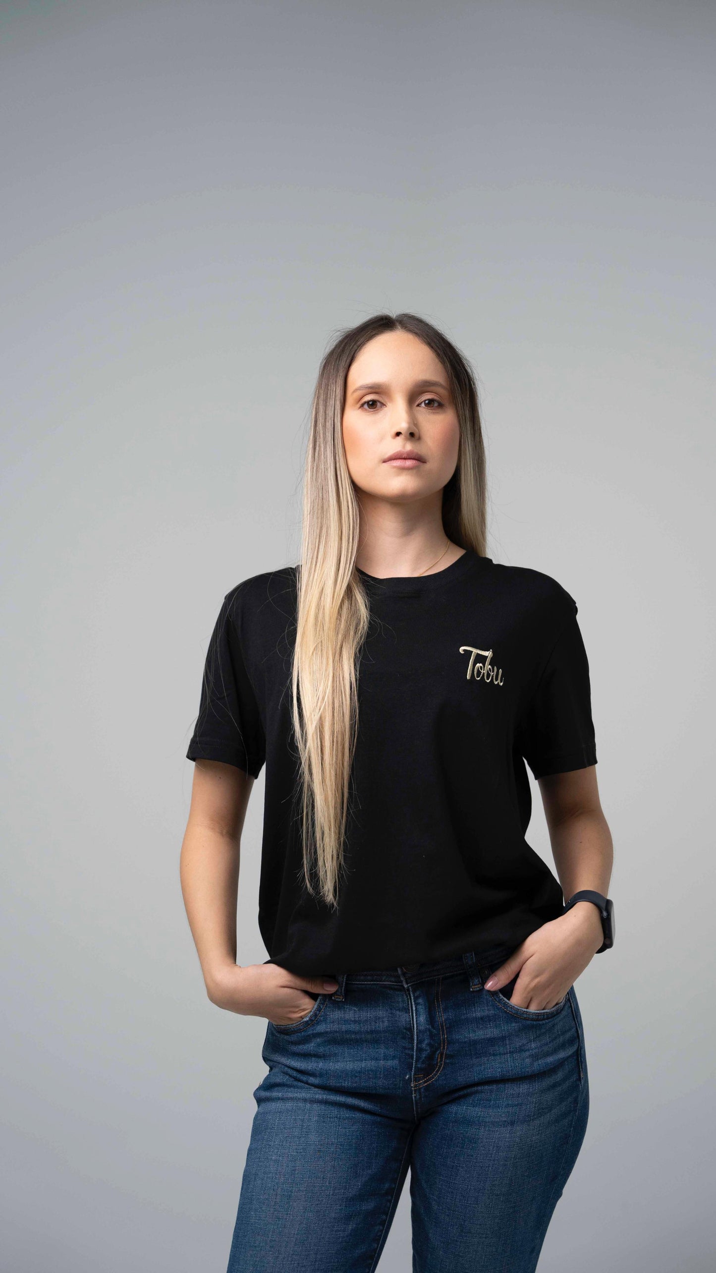 Camiseta Negra dama