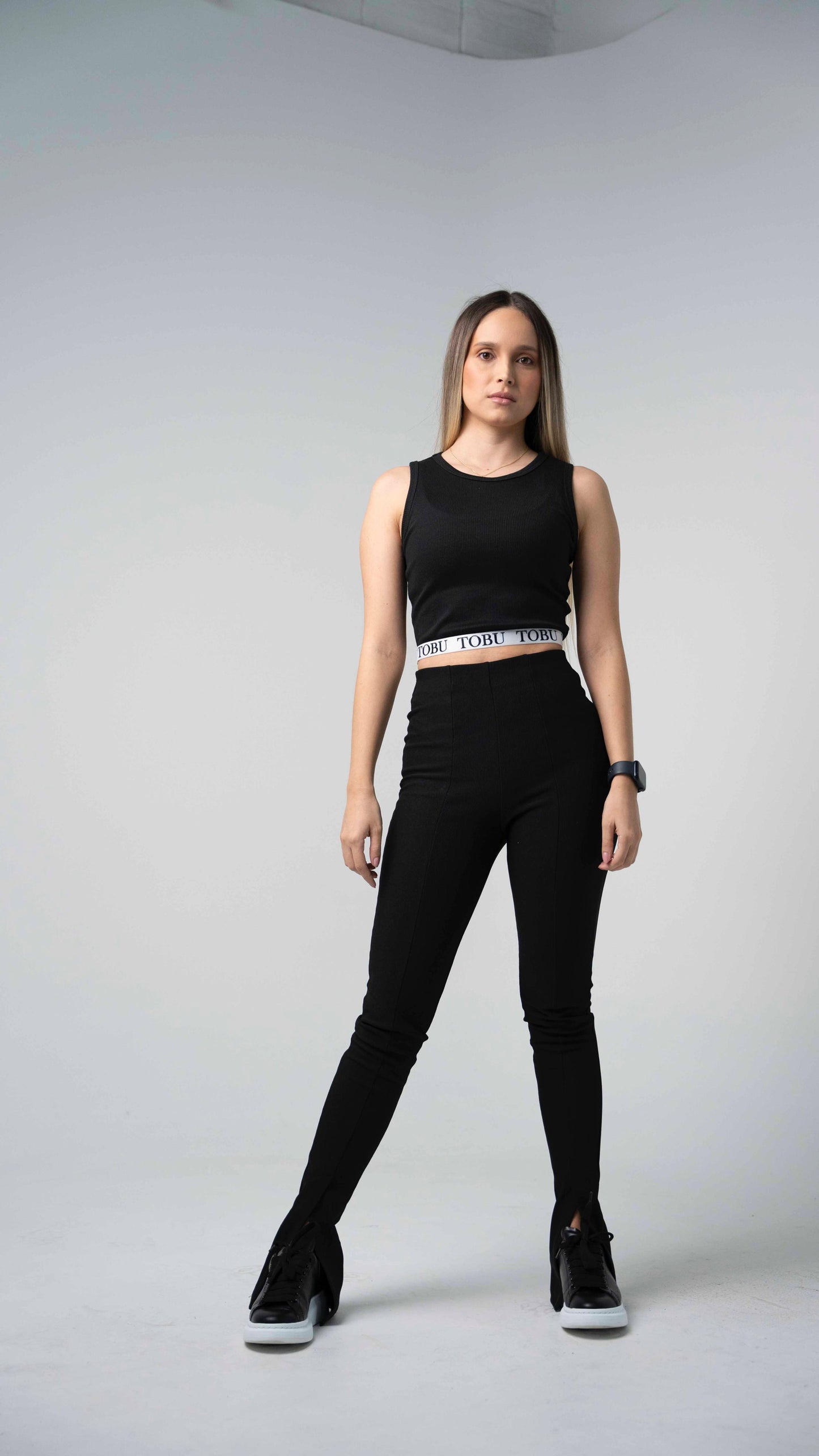 Croptop Negro dama