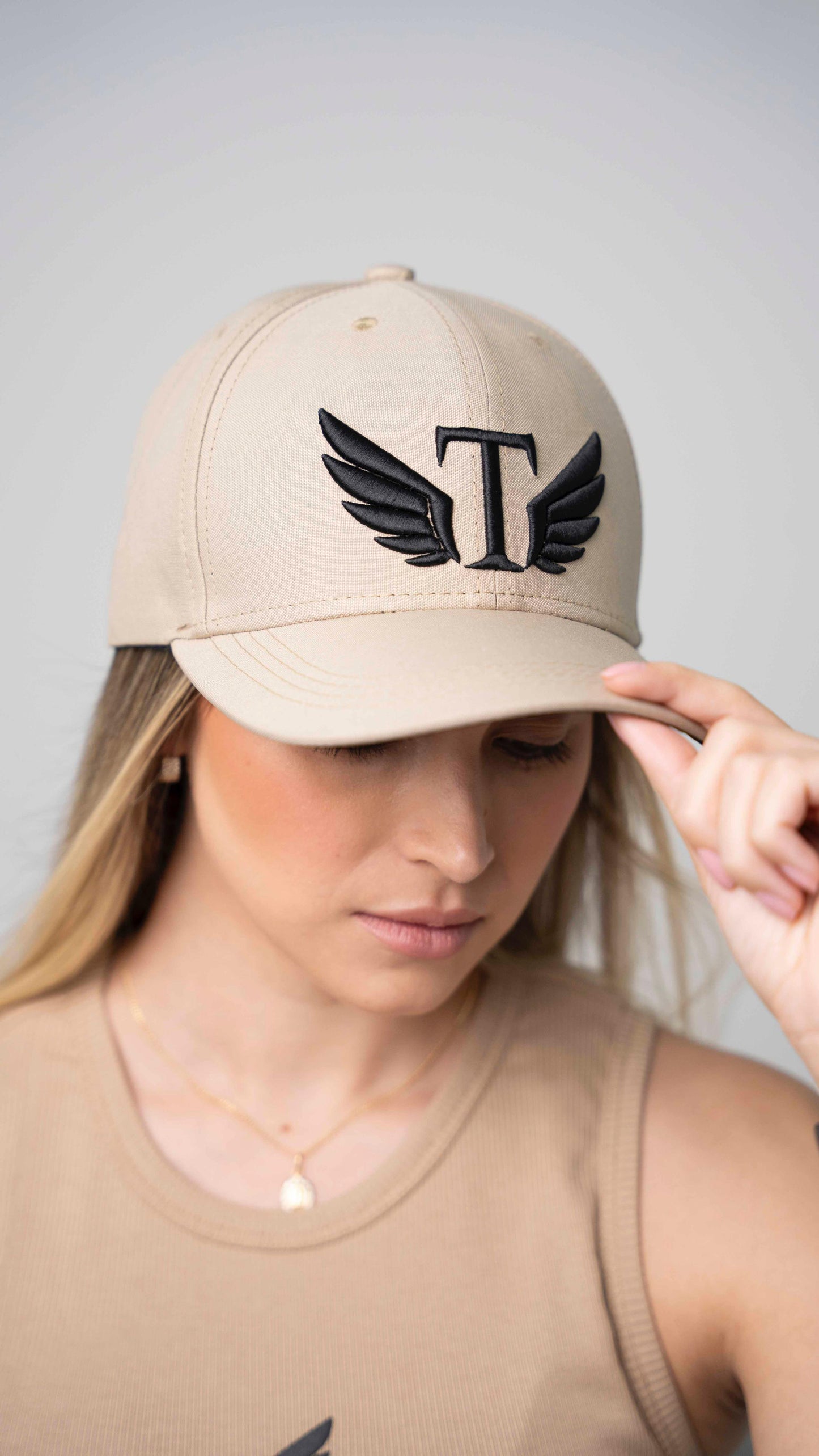 Gorra Camel dama