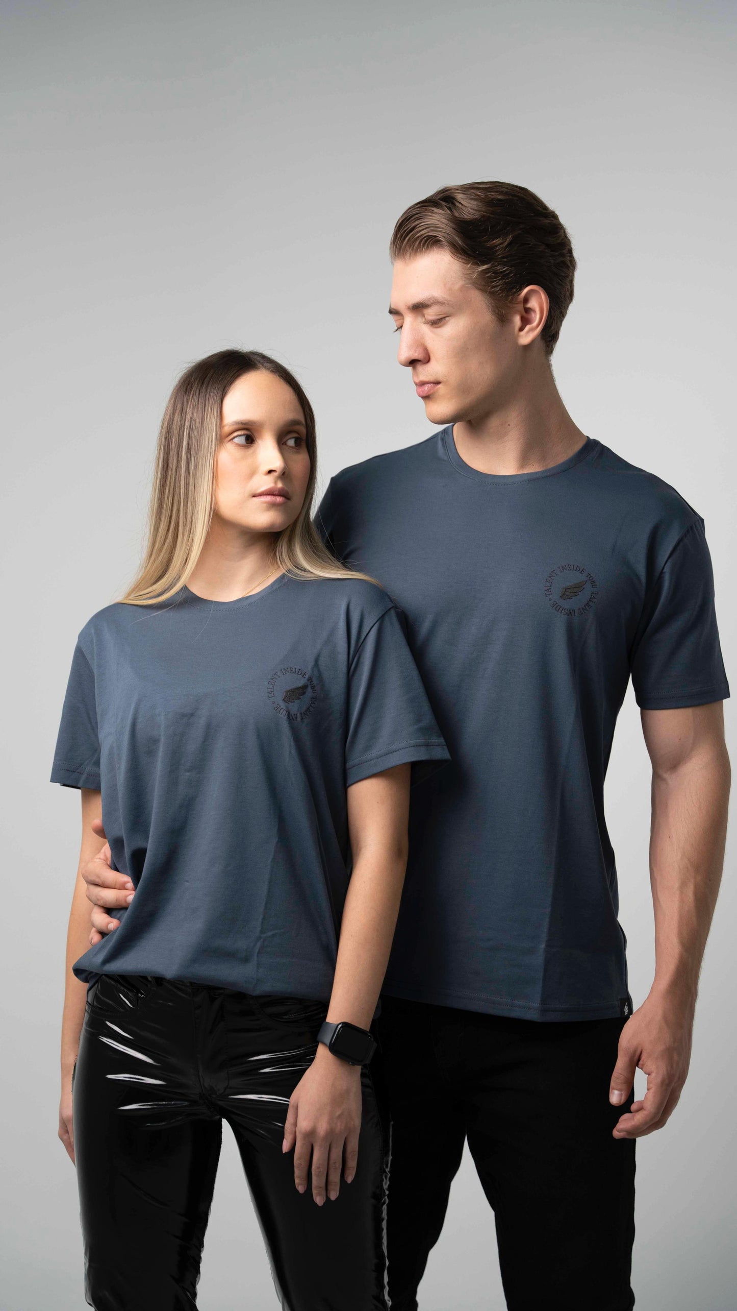 Camiseta Azul Petroleo dama