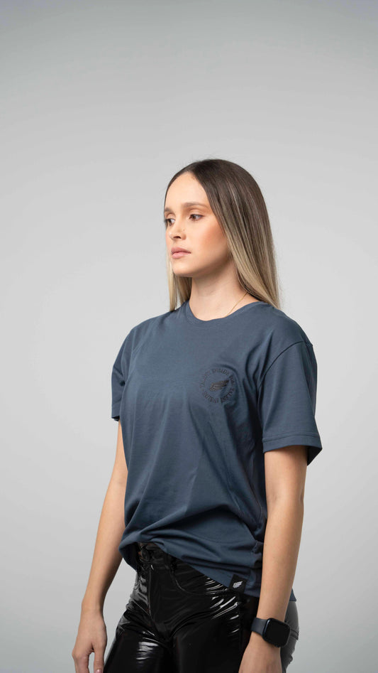 Camiseta Azul Petroleo dama