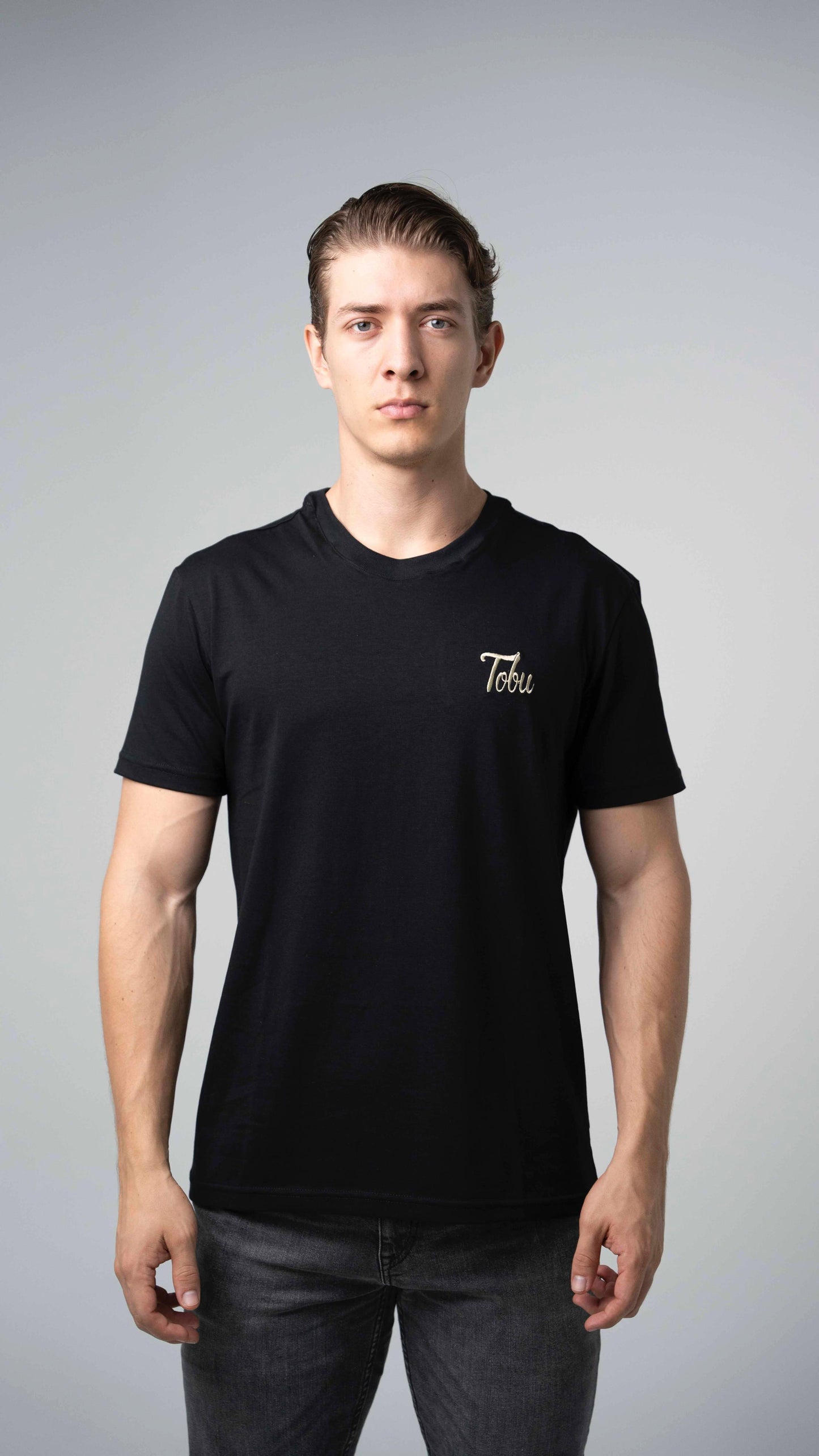 Camiseta Negra Caballero