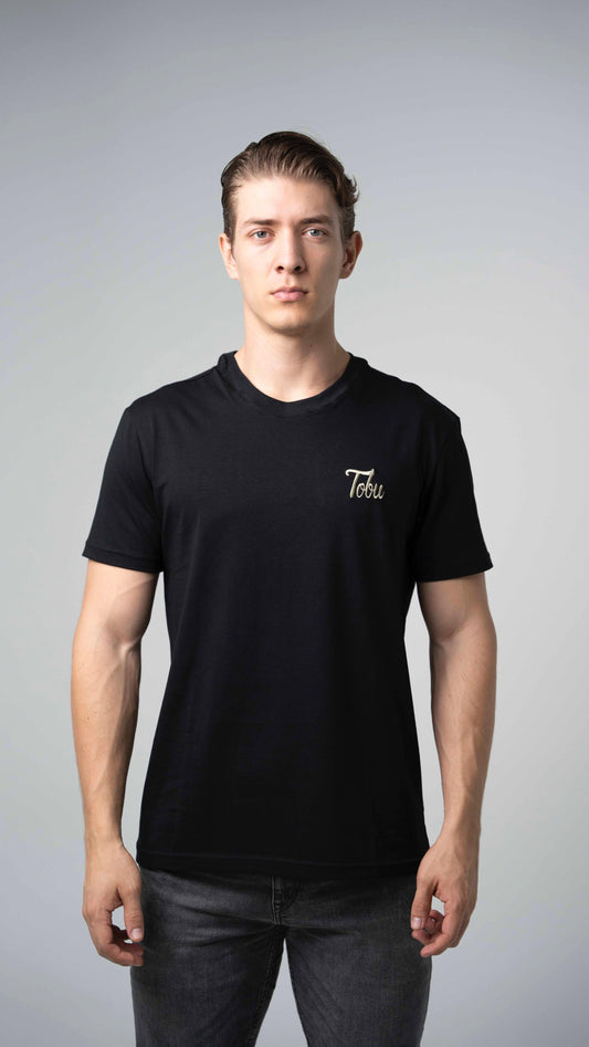 Camiseta Negra Caballero